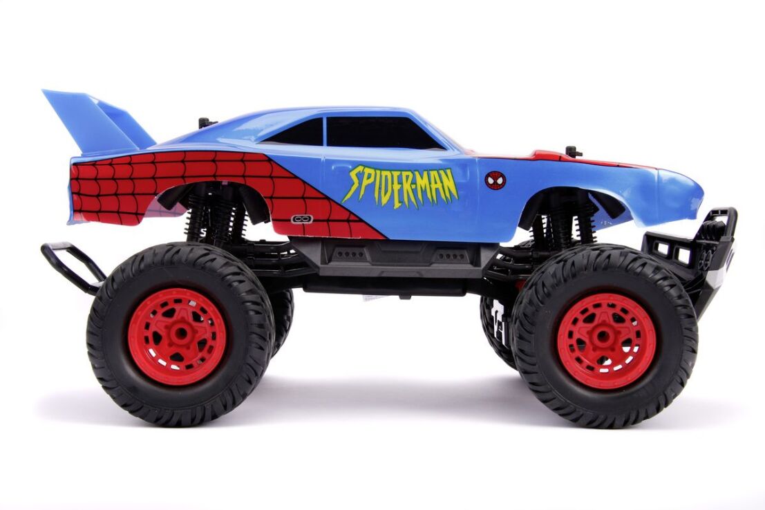 Jada Τηλεκατευθυνόμενο Spiderman 1969 Dodge Charger Daytona 45cm 1:12 (253229000) (4)