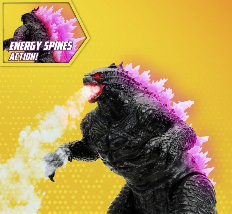 Jada Τηλεκατευθυνόμενο Godzilla Heat-Ray Breath 63cm 1:12 (253256005) (3)