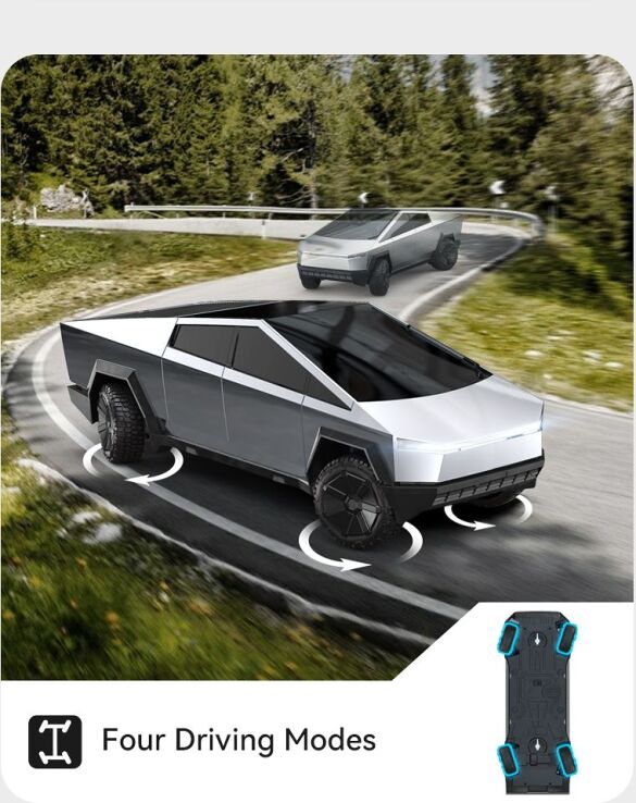 EE Τηλεκατευθυνόμενο Fast Charging Electrick Truck 2.4GHZ 1:16 (E724-003) (8)