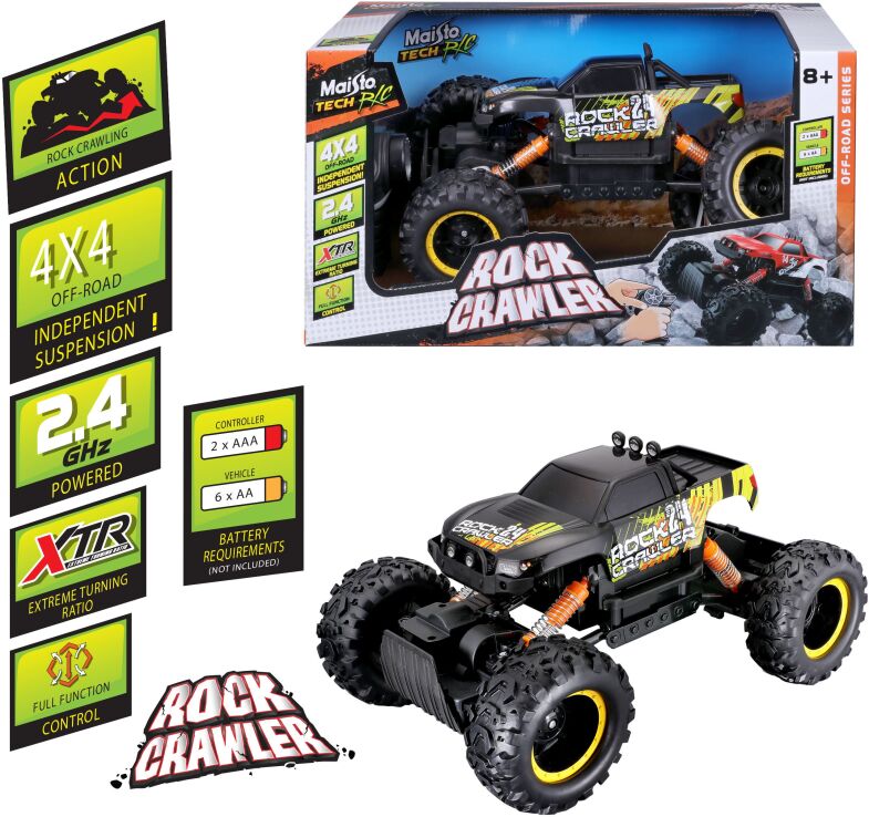 Maisto Τηλεκατευθυνόμενο Rock Crawler 4X4-2 Σχέδια (82746) (4)