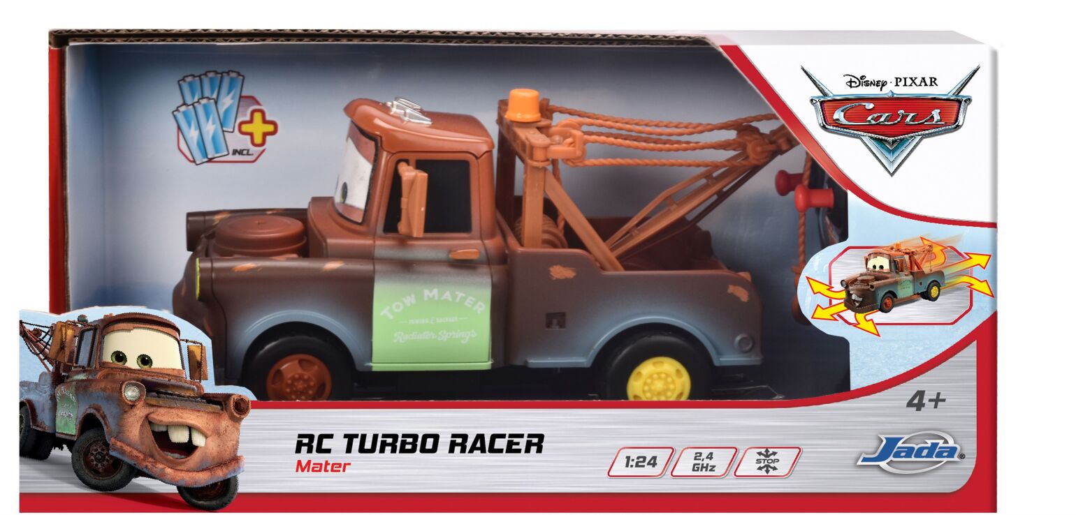 Dickie Τηλεκατευθυνόμενο Cars Turbo Racer Mater 1:24 (203084033) (1)