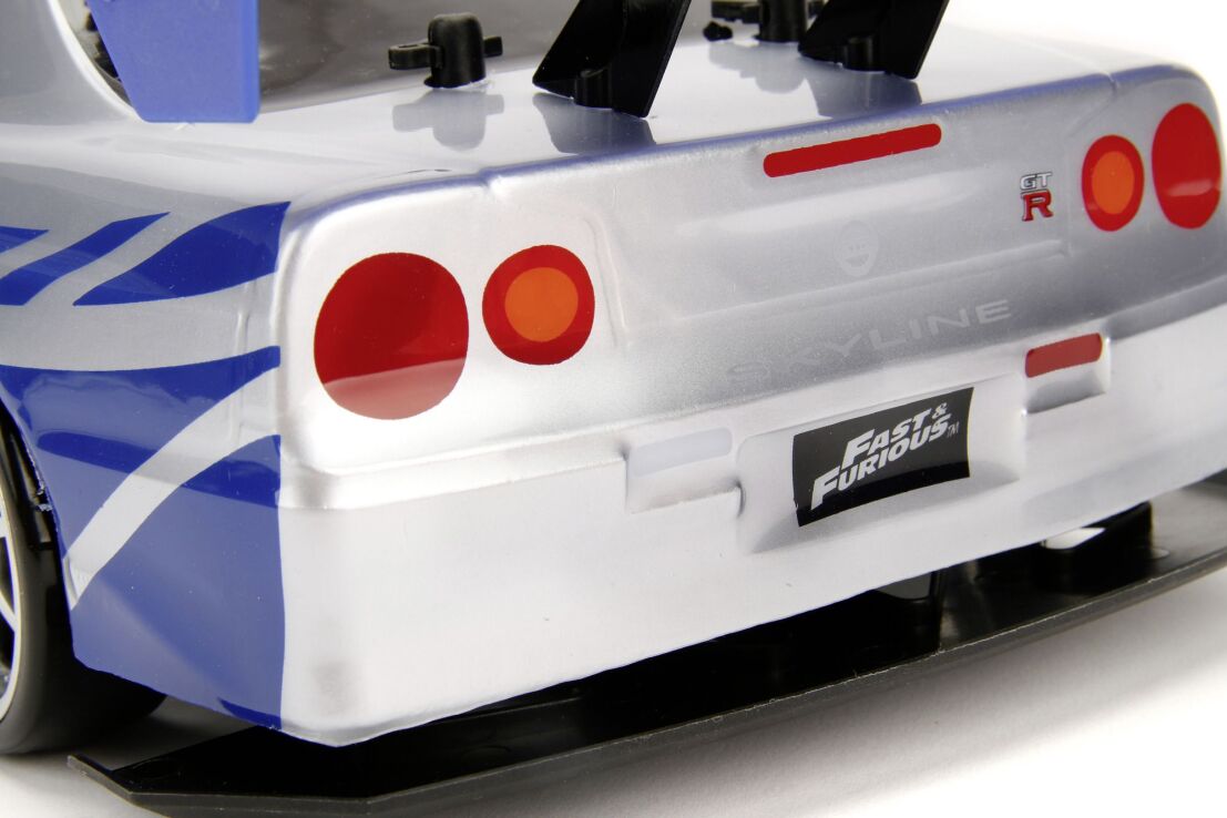 Jada Τηλεκατευθυνόμενο Fast & Furious Nissan Skyline GTR 41cm 1:10 (253209000) (5)