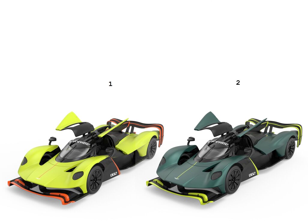 Rastar Τηλεκατευθυνόμενο Aston Martin Valkyrie AMR Pro 1:14-2 Σχέδια (92100) (1)