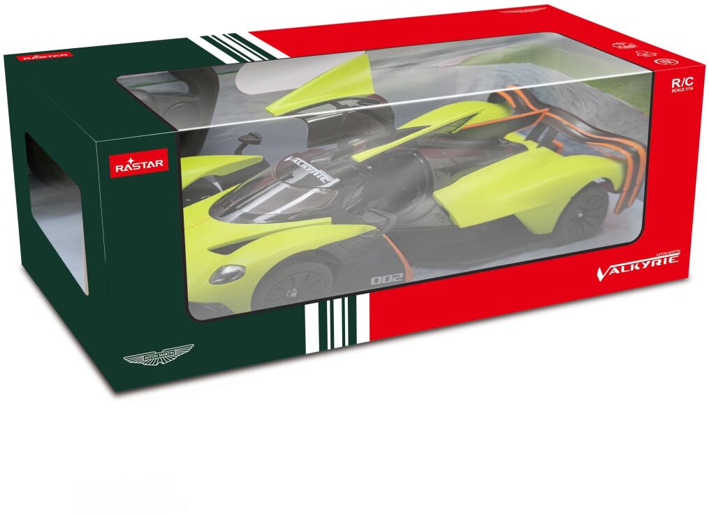 Rastar Τηλεκατευθυνόμενο Aston Martin Valkyrie AMR Pro 1:14-2 Σχέδια (92100) (2)