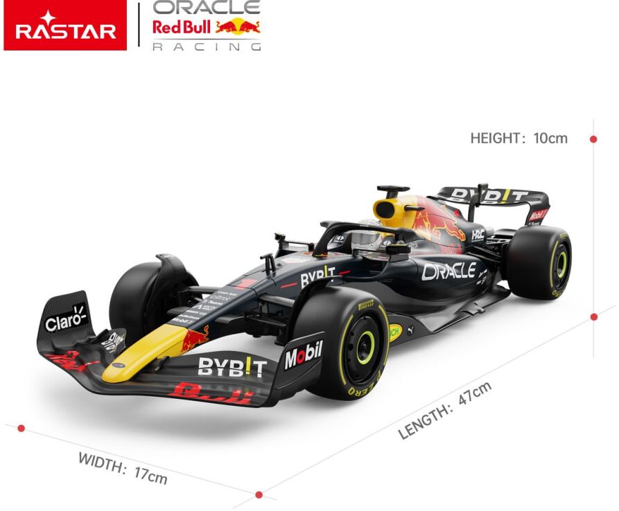 Rastar Τηλεκατευθυνόμενο Oracle Red Bull Racing RB18 1:12 (94700) (5)