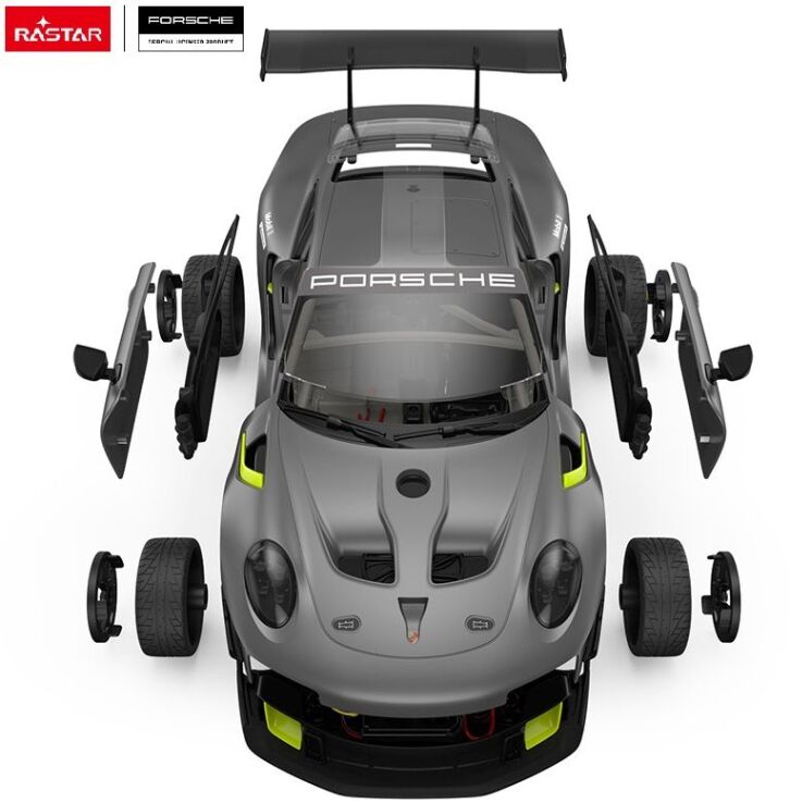 Rastar Τηλεκατευθυνόμενο Diy Kit Porsche 911 GT2 RS Clubsport 25 1:18 (99600) (2)