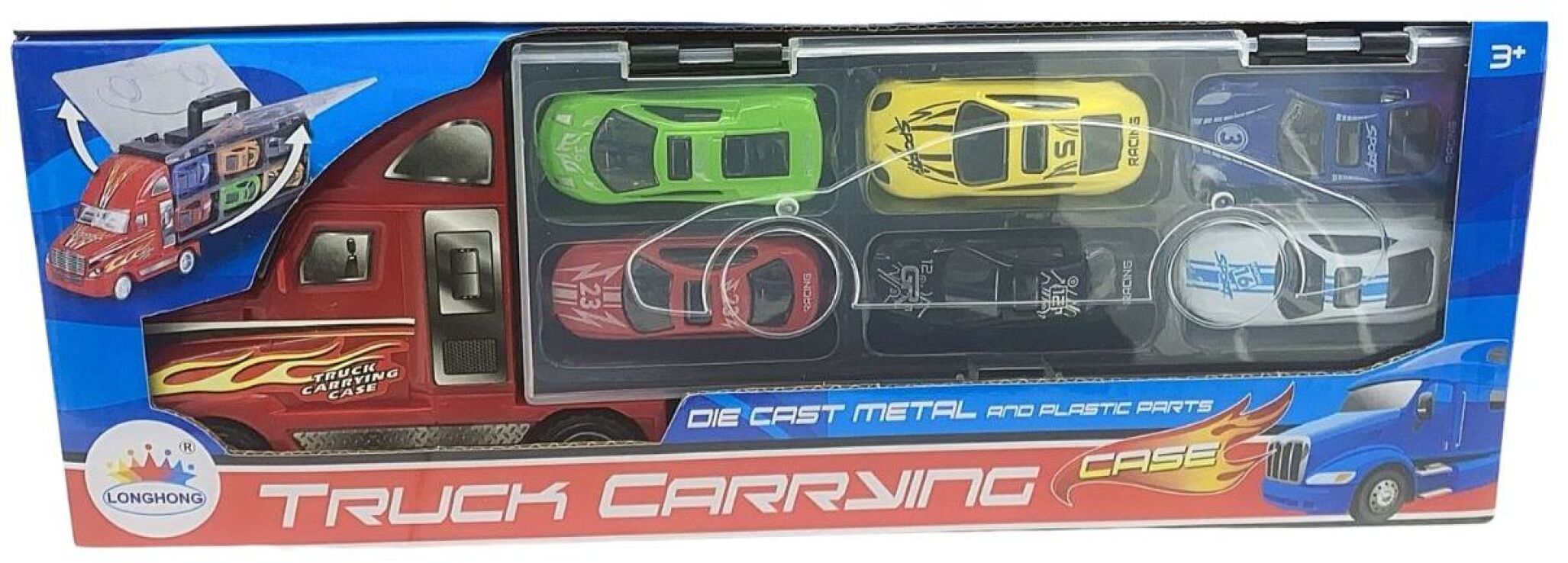 BW F/P Μεταφορέας 36cm & D/C Αυτοκίνητα 6Τμχ (LH500) (0)