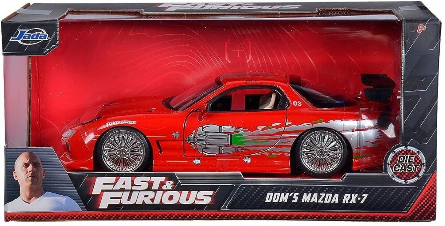 Jada Fast & Furious Όχημα 1993 Mazda RX-7 1:24 (253203033) (1)