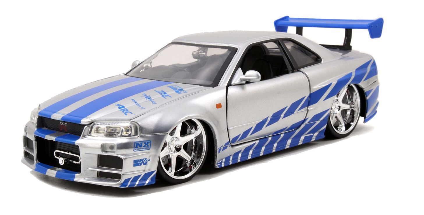 Jada Fast & Furious Όχημα 2002 Nissan Skyline 1:24 (253203044) (0)