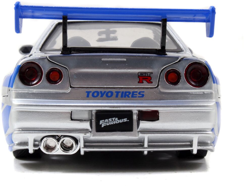 Jada Fast & Furious Όχημα 2002 Nissan Skyline 1:24 (253203044) (2)