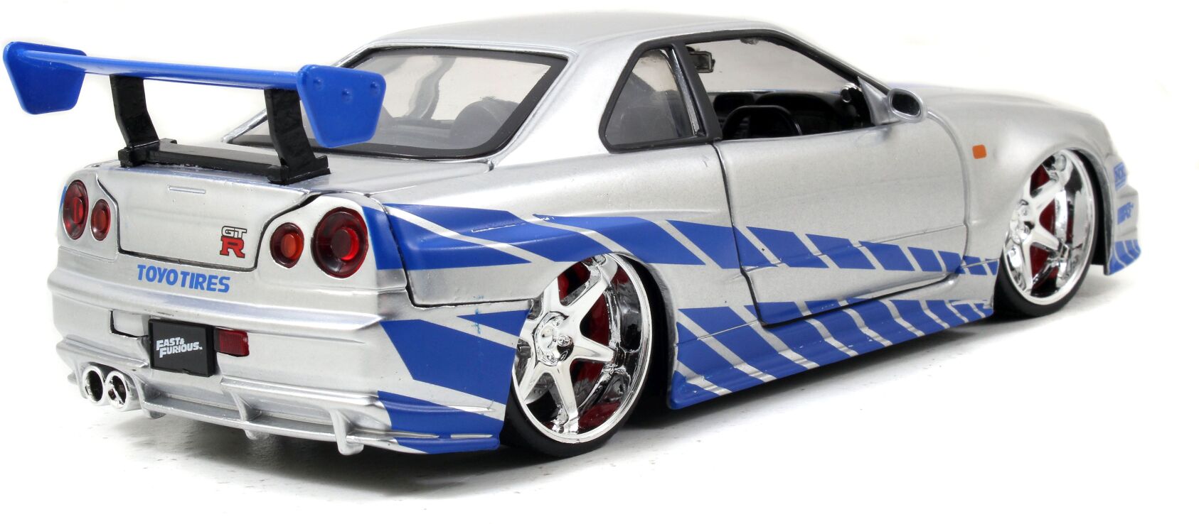 Jada Fast & Furious Όχημα 2002 Nissan Skyline 1:24 (253203044) (3)