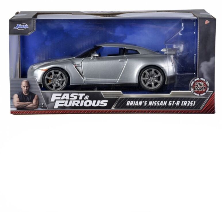 Jada Fast & Furious Όχημα 2009 Nissan GT-R 1:24 (253203082) (1)