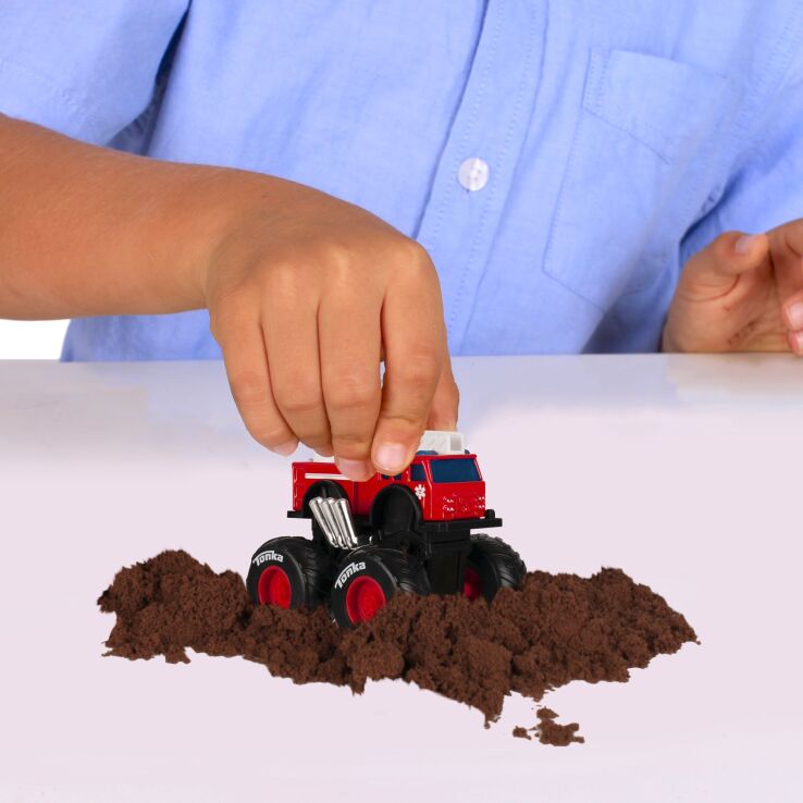 Basic Fun Tonka Οχήματα Metal Movers Monsters W1-6 Σχέδια (06150) (8)