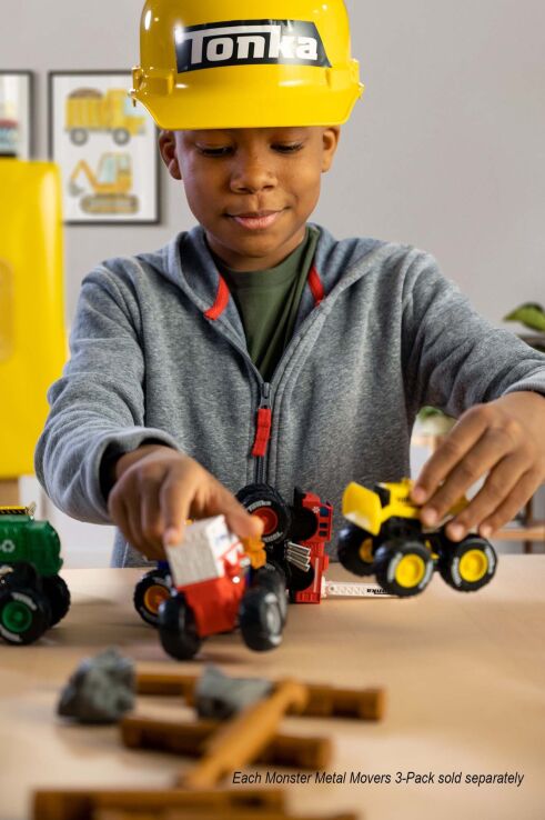 Basic Fun Tonka Οχήματα Metal Movers Monsters W1-6 Σχέδια (06150) (9)