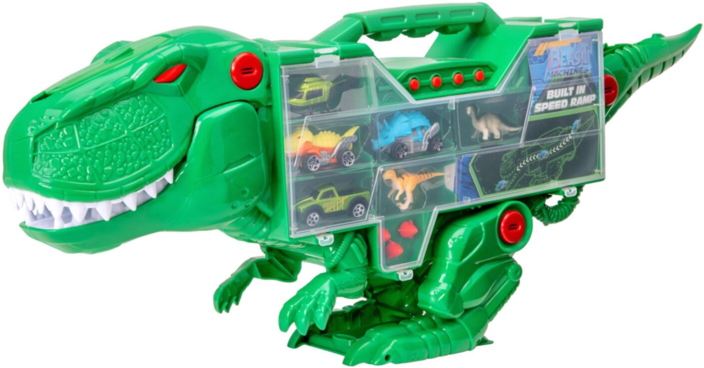 HTI Teamsterz Μεταφορέας Αυτοκινήτων T-Rex & 6 Αυτοκίνητα (1417559) (0)