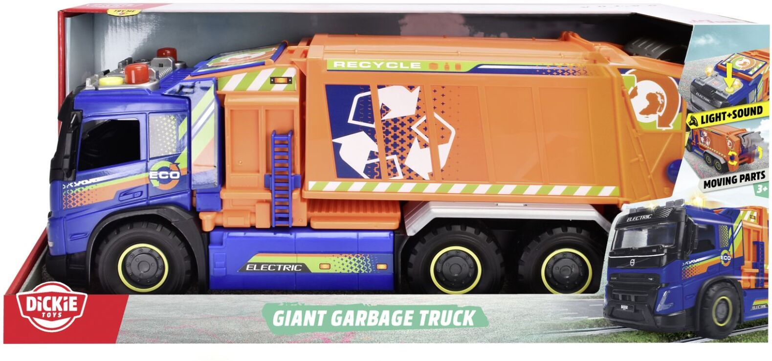 Dickie F/W Όχημα Συλλογής Απορριμάτων 55cm (203749037) (1)
