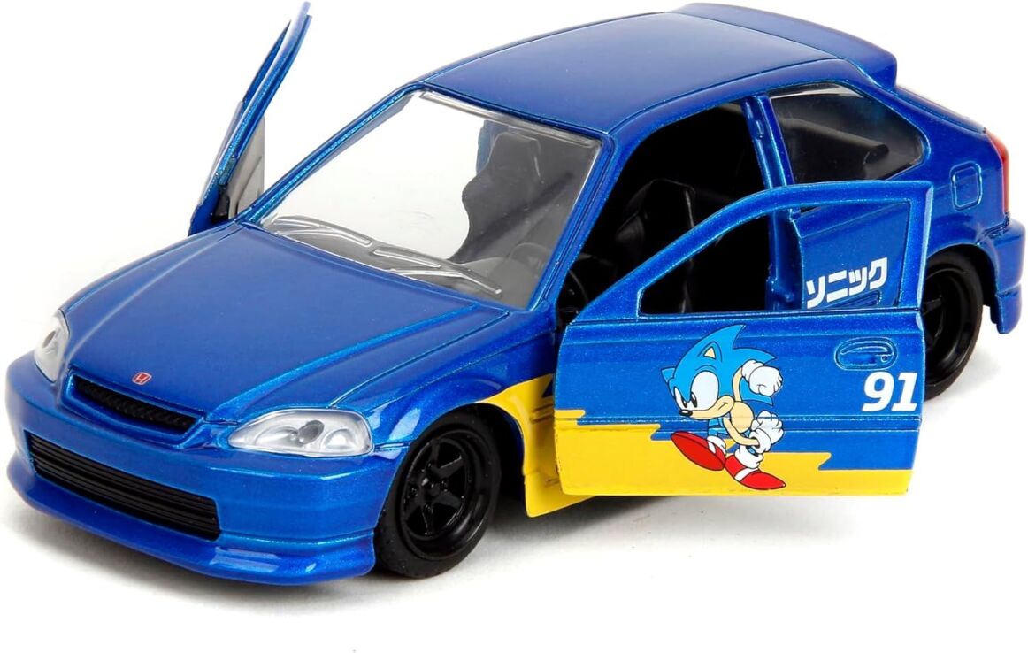 Jada Sonic Όχημα 1997 Honda Civic Type-R 1:32 (253252055) (2)