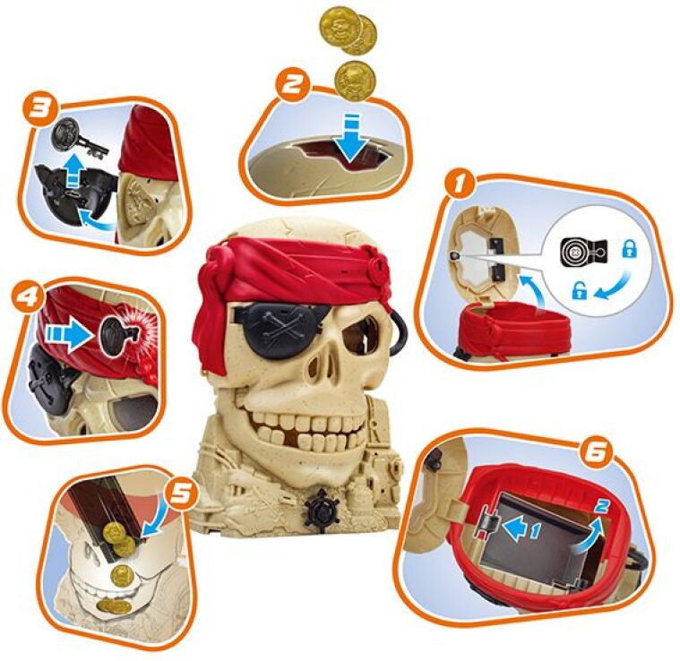 Chap Mei Bucket Master-Treasure Skull Tray (555001) (2)
