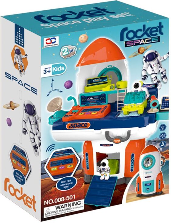 BW Σετ Rocket Space Διαστημόπλοιο Playset (008-501) (1)
