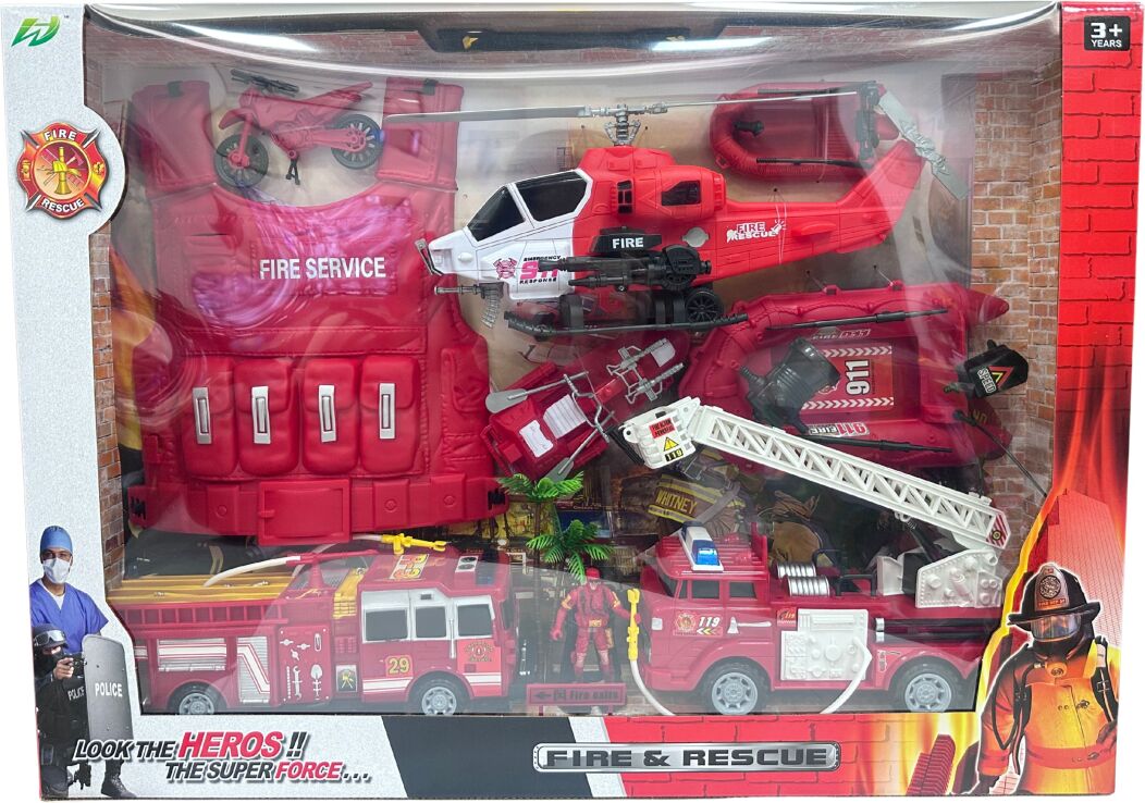 BW Σετ Πυροσβεστικής Διάσωσης & Εξοπλισμός Fire & Rescue (911-3602) (0)
