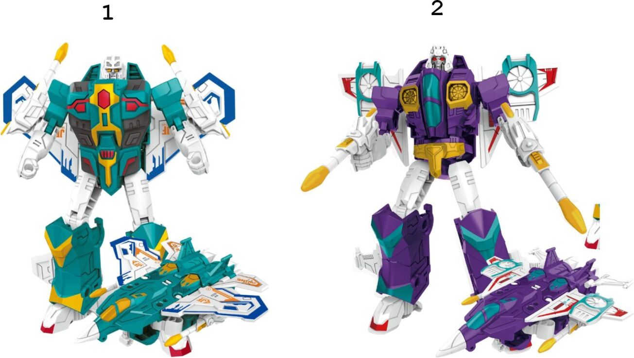 BW Robot Deformation Warrior 2 In 1-2 Σχέδια (168-66) (1)