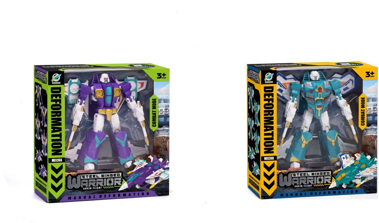 BW Robot Deformation Warrior 2 In 1-2 Σχέδια (168-66) (2)