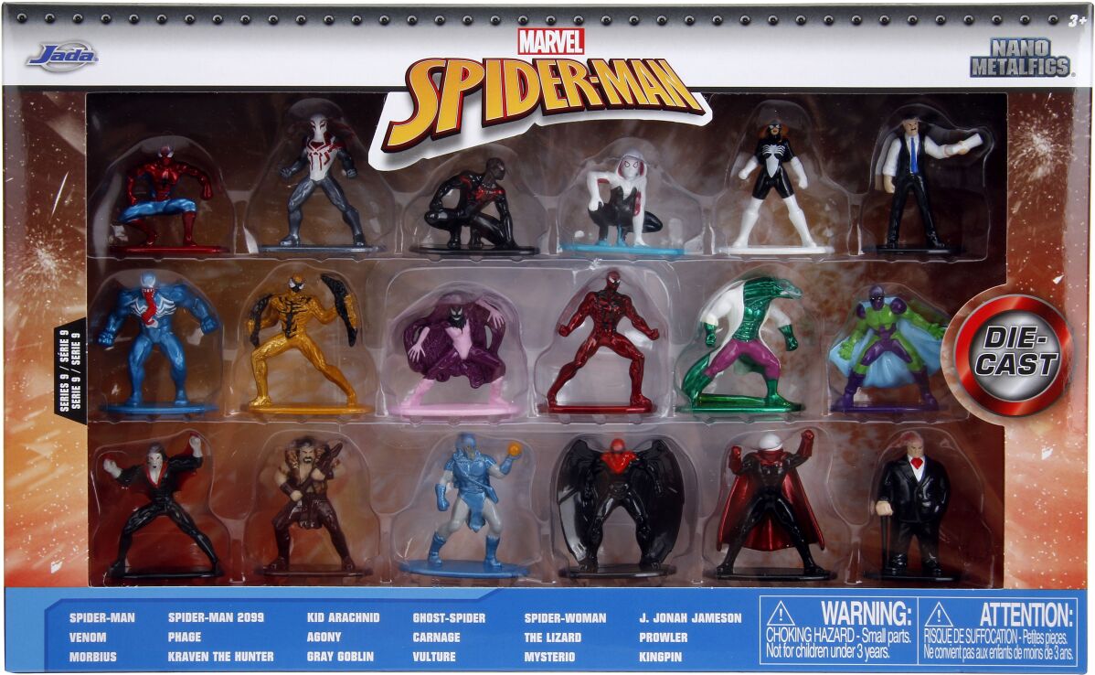 Jada Marvel Nanofigs Συλλεκτικές Φιγούρες 18Τμχ W.9 (253225031) (1)