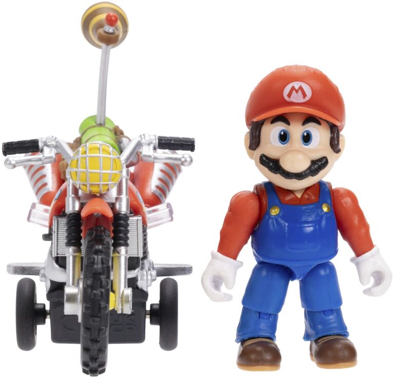 Jakks Pacific Super Mario Galaxy Movie Φιγούρες 2.5'' & Vehicle W.1-2 Σχέδια (432324) (4)