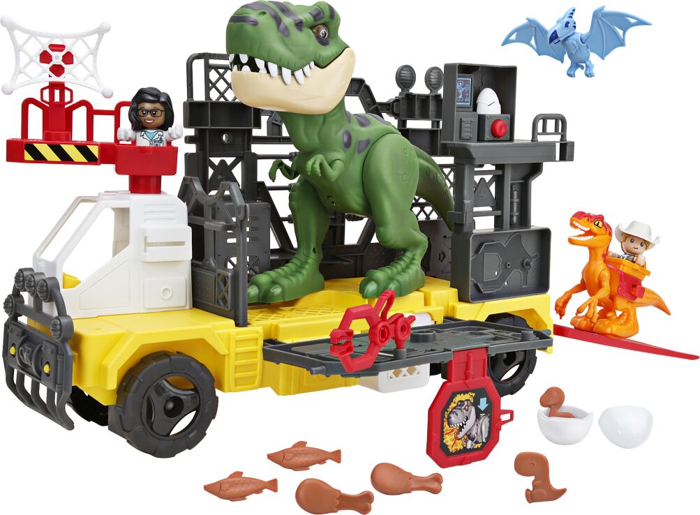Chap Mei Tiny Kiddom-L&S Σετ Δεινοσαύρων Rider Convoy Playset (533248) (0)