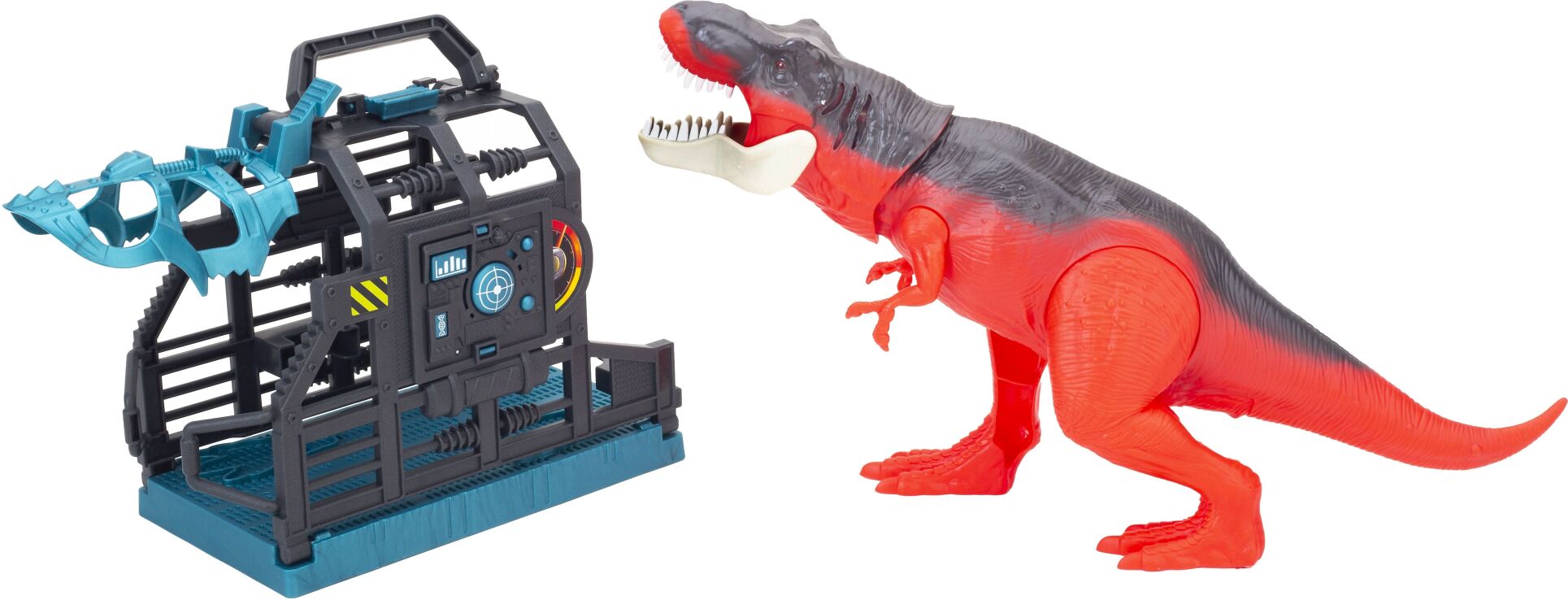 Chap Mei Dino Valley-Δεινόσαυρος T-Rex Attack Playset (542647) (4)