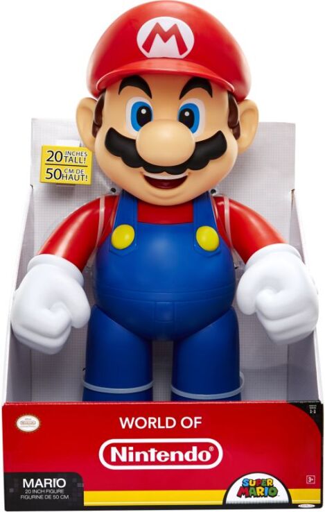 Jakks Pacific Φιγούρα 20" Super Mario W.1 (78254-4L) (1)