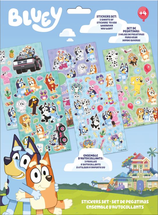 ΚΕ Bluey Σετ Sticker (BY00008) (0)