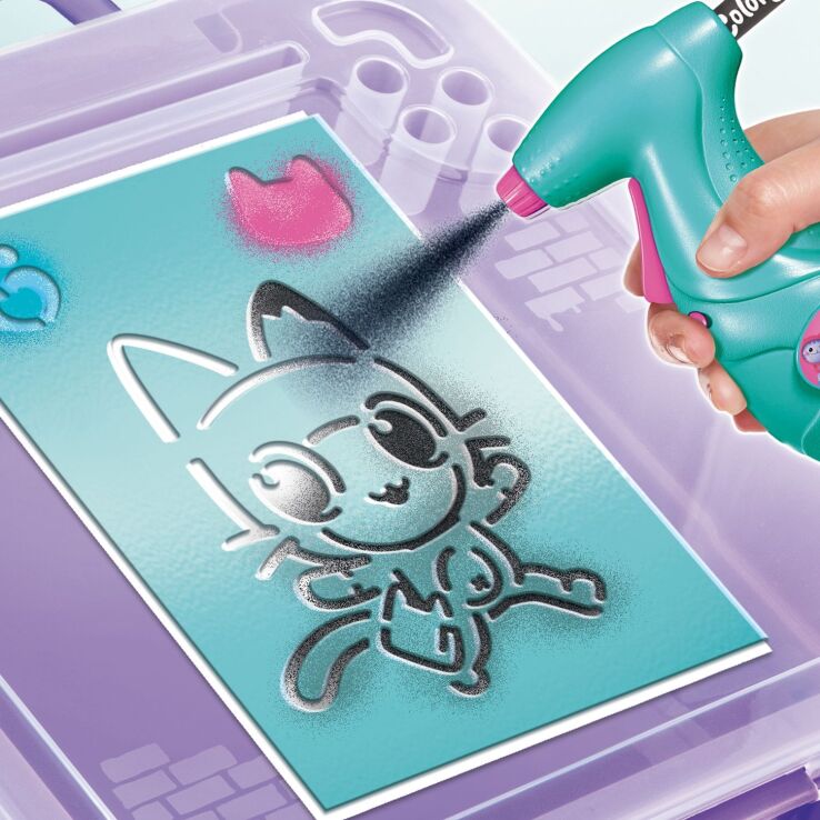 Canal Gabby's Dollhouse Αερογράφος Art Case (GAB024) (2)