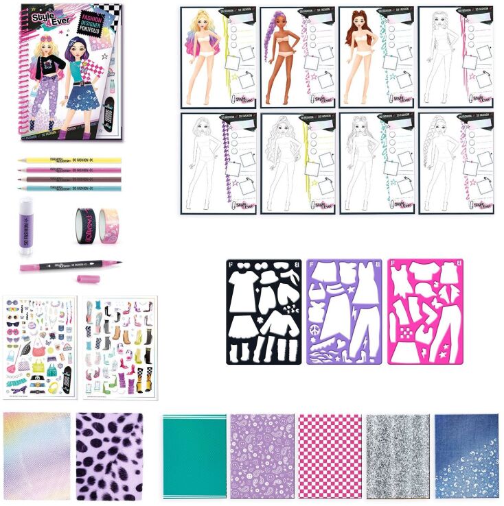 Canal Style 4 Ever Σχεδιαστήριο Μόδας Portfolio (OFG285) (2)