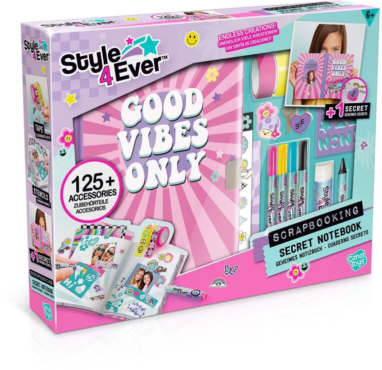 Canal Style 4 Ever Μυστικό Λεύκωμα Scrapbooking Portfolio (OFG298) (0)