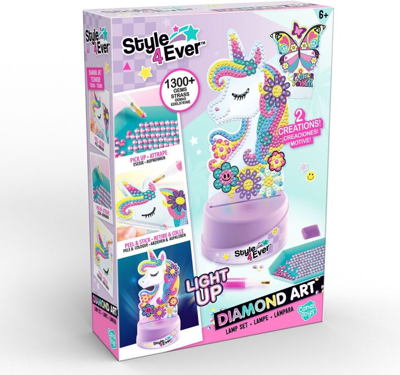 Canal Style 4 Ever Diamond Art Lamp Set (OFG299) (0)