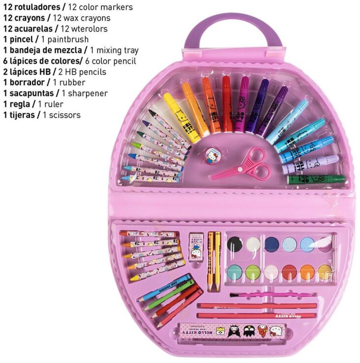 Cerda Hello Kitty Σετ Ζωγραφικής 50Τμχ (2700001777) (3)