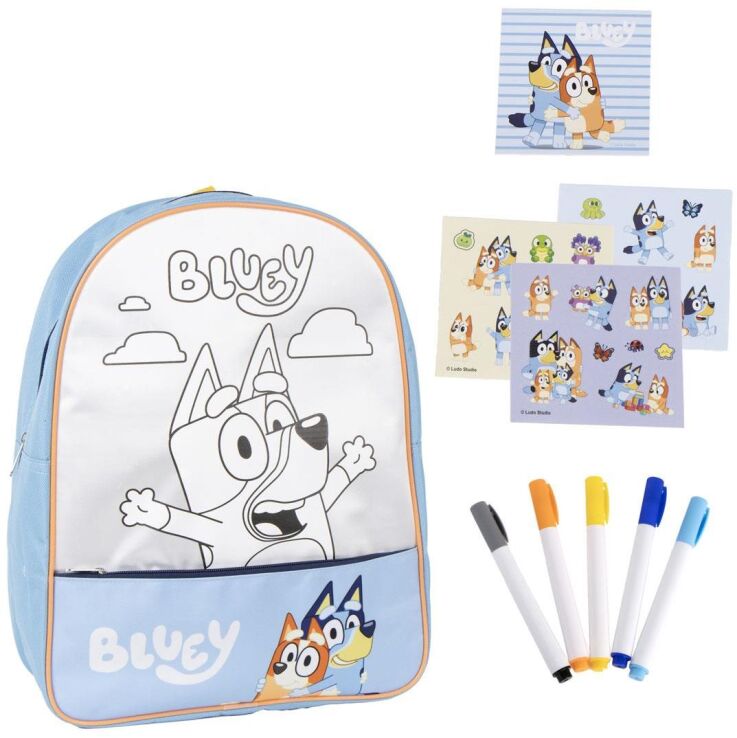 Cerda Bluey Σετ Ζωγραφικής Backpack (2700001821) (0)