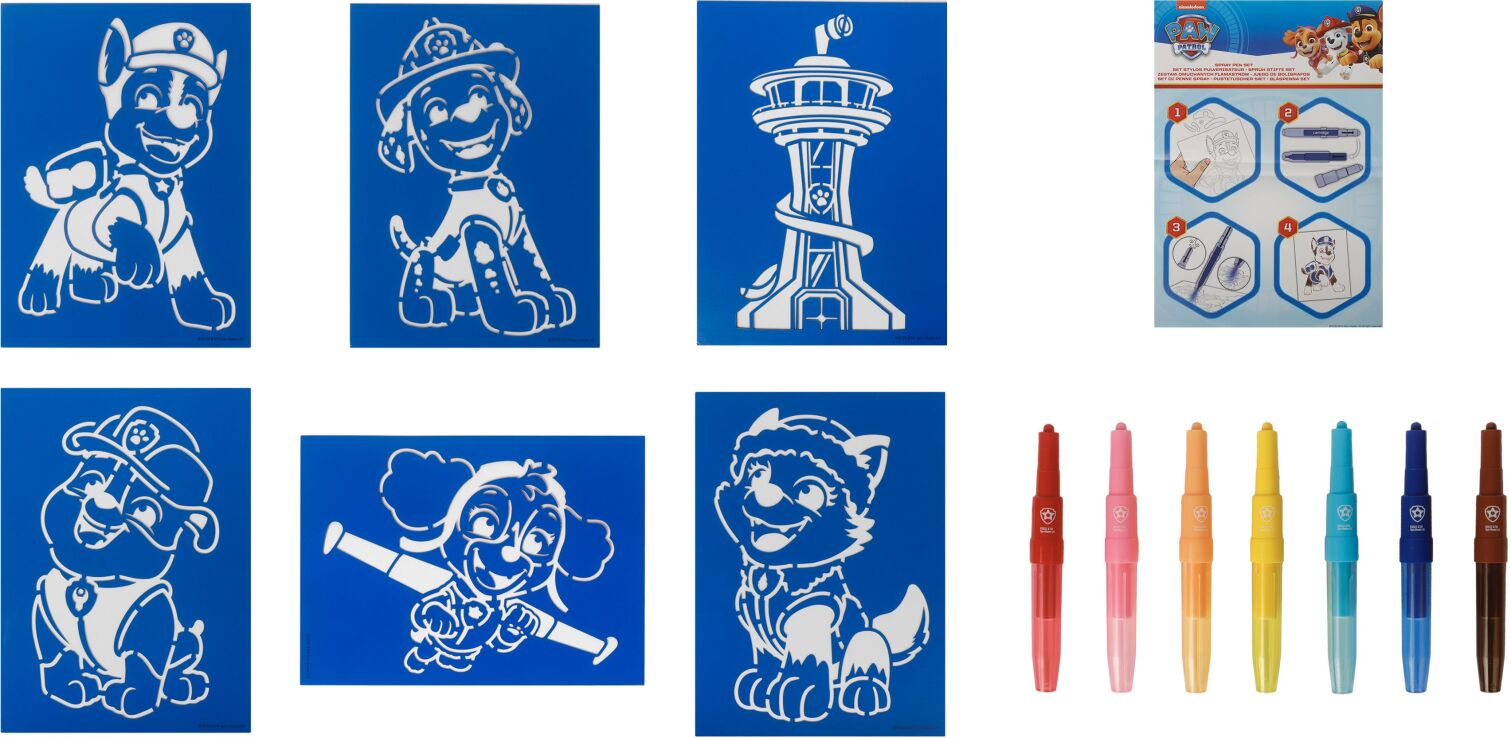 Canenco Paw Patrol Αερογράφος Set (PW22364) (1)