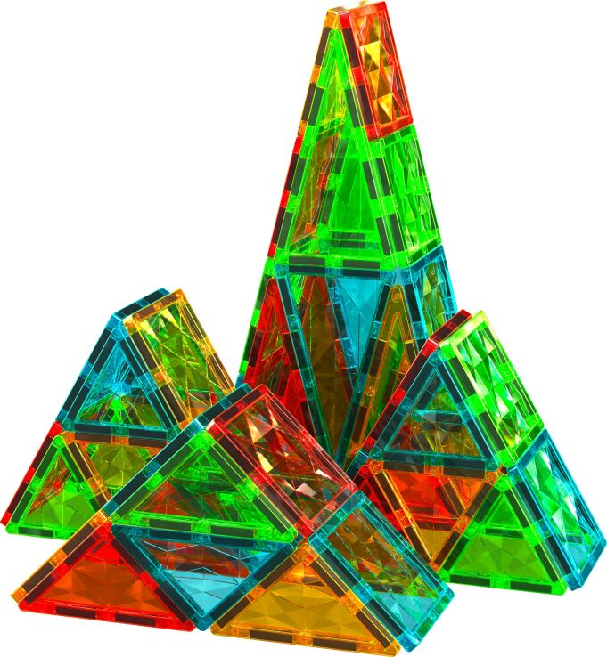 Geomag Magnetic Tiles Gems 60pcs. (PF.224.103.00) (3)