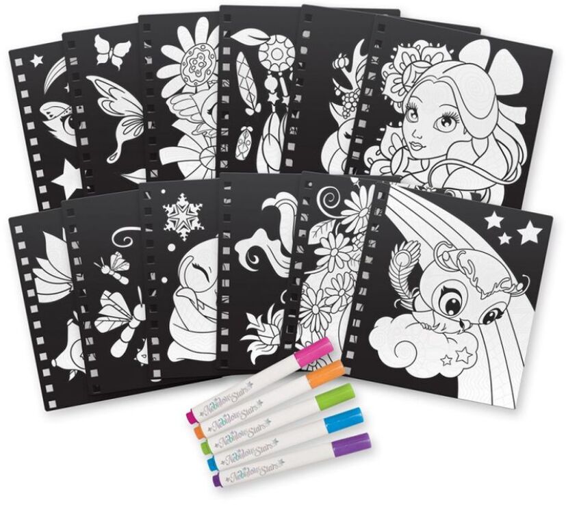 Nebulous Stars Small Creative Book-Magic Pattern Velvet (11026) (1)