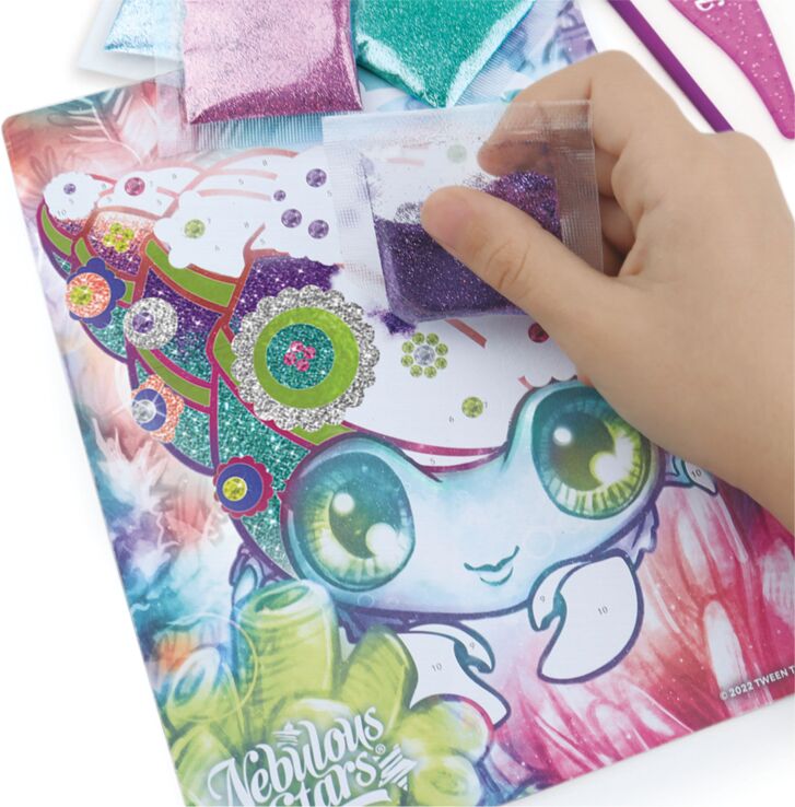 Nebulous Stars Glitter & Foil Art (11027) (2)