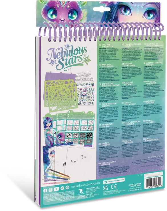 Nebulous Stars Creative Sketchbook Nenuphia (11132) (3)