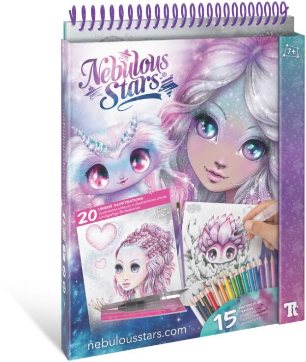 Nebulous Stars Watercoloring Book Set (11133) (0)