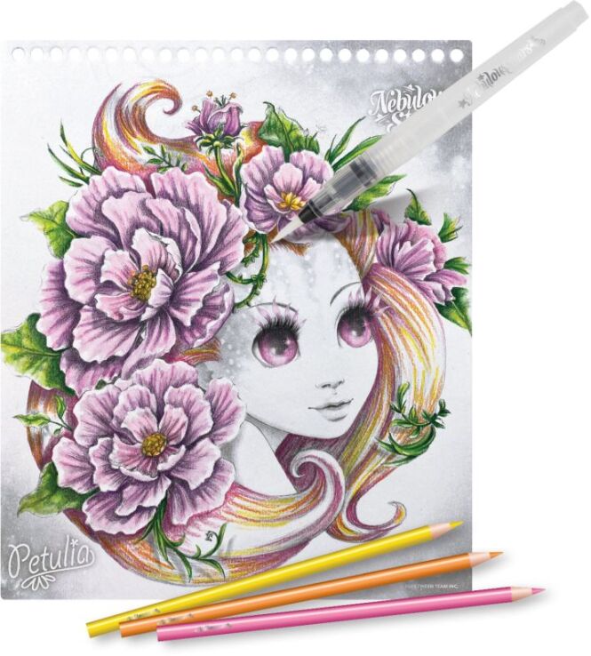 Nebulous Stars Watercoloring Book Set (11133) (2)