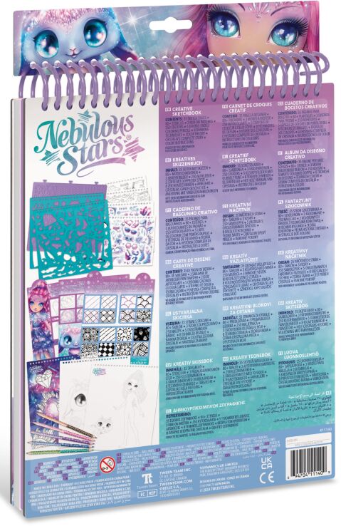 Nebulous Stars Creative Sketchbook-Cristalia (11140) (4)