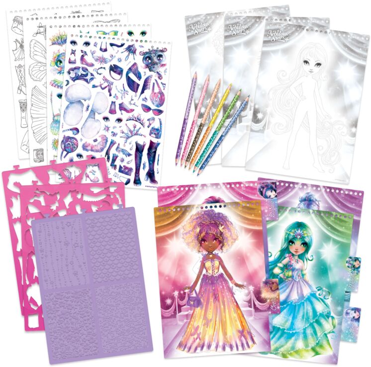 Nebulous Stars Fashion Sketchbook-Star Gala (11142) (1)