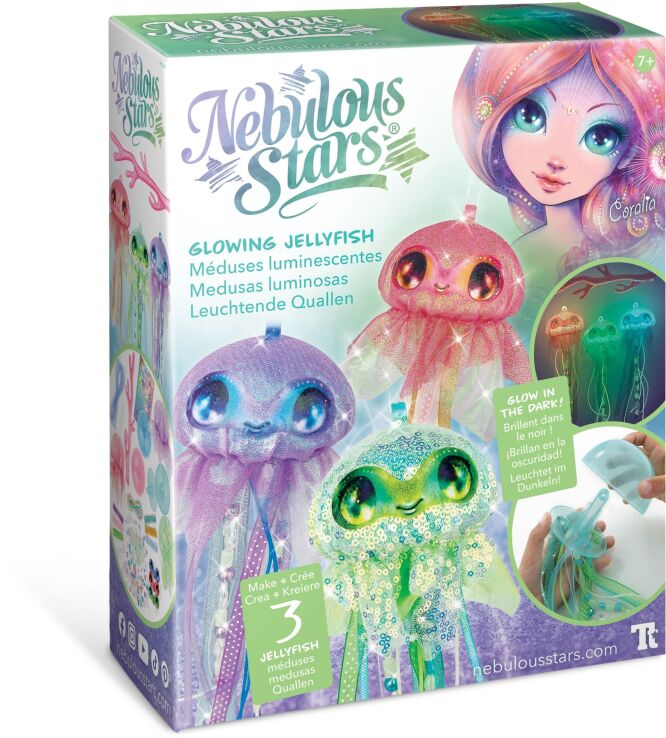 Nebulous Stars Glowing Jellyfish (11306) (0)