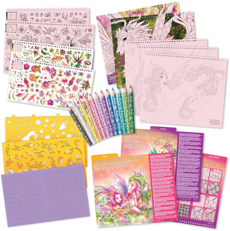 Nebulous Stars Creative Sketchbook Forest-Lilyaz & Viviaz (11373) (1)