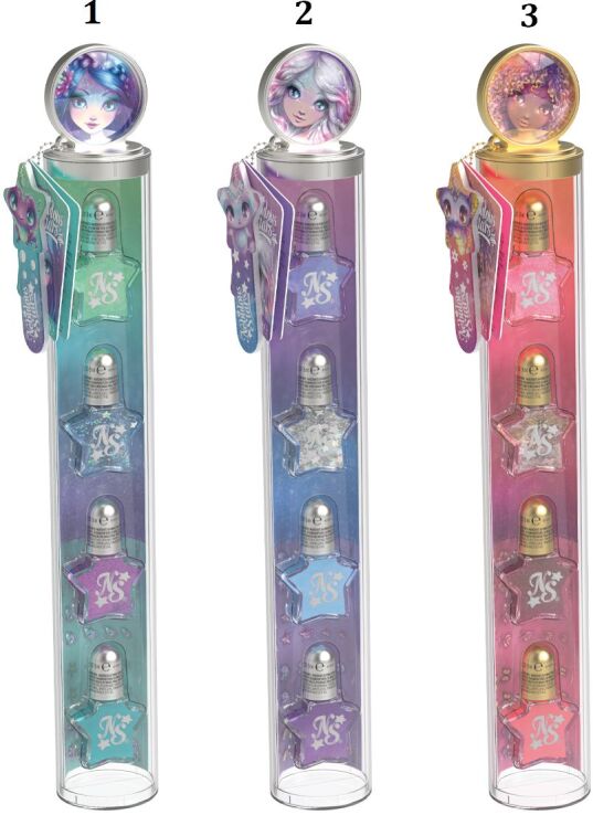 Nebulous Stars Nail Polish Set-3 Σχέδια (11431) (1)